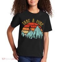 Funny Hiking Take A Hike Women Mountain Hiker Kids T-Shirt thumb 2