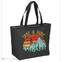 Funny Hiking Take A Hike Women Mountain Hiker Tote Bag thumb 2