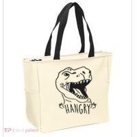 Funny Hangry T Rex Dinosaur Lover Gift Tote Bag thumb 2