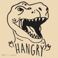 Funny Hangry T Rex Dinosaur Lover Gift Tote Bag thumb 4