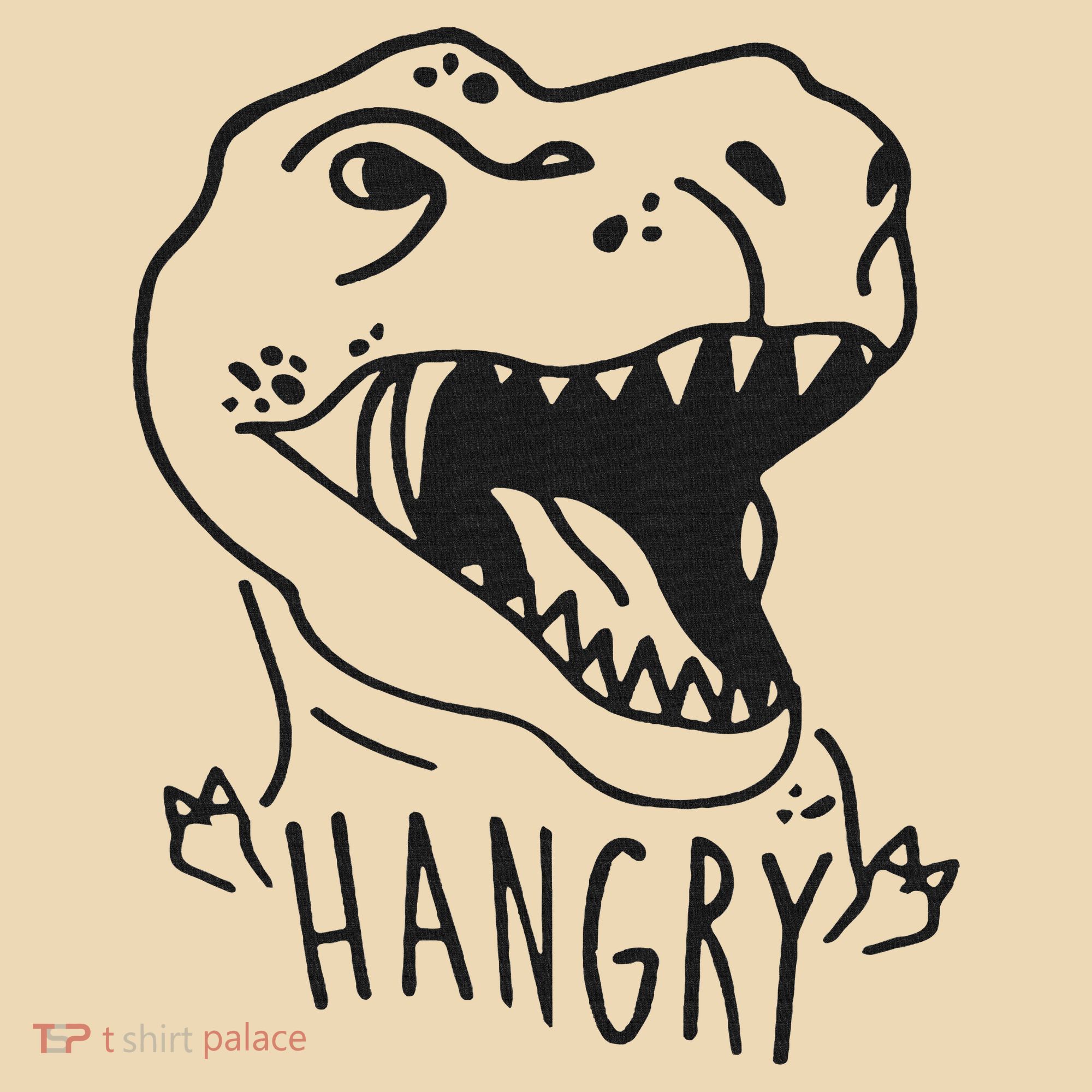 Funny Hangry T Rex Dinosaur Lover Gift Tote Bag