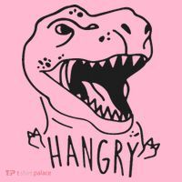Funny Hangry T Rex Dinosaur Lover Gift Coaster thumb 2