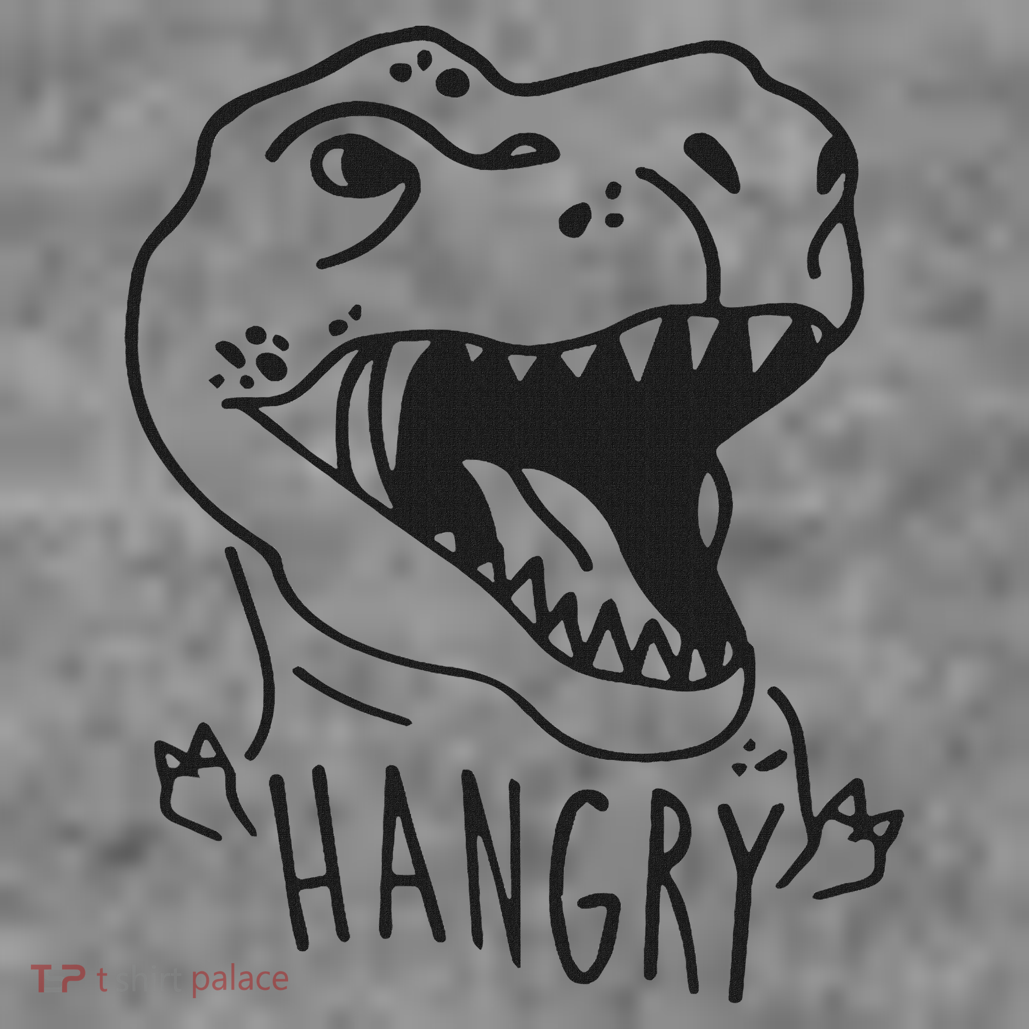 Funny Hangry T Rex Dinosaur Lover Gift Toddler Hoodie