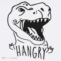 Funny Hangry T Rex Dinosaur Lover Gift Doggie Tank thumb 4