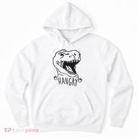 Funny Hangry T Rex Dinosaur Lover Gift Hoodie thumb 0