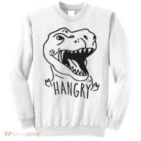 Funny Hangry T Rex Dinosaur Lover Gift Sweatshirt thumb 0