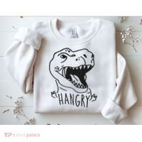 Funny Hangry T Rex Dinosaur Lover Gift Sweatshirt thumb 2