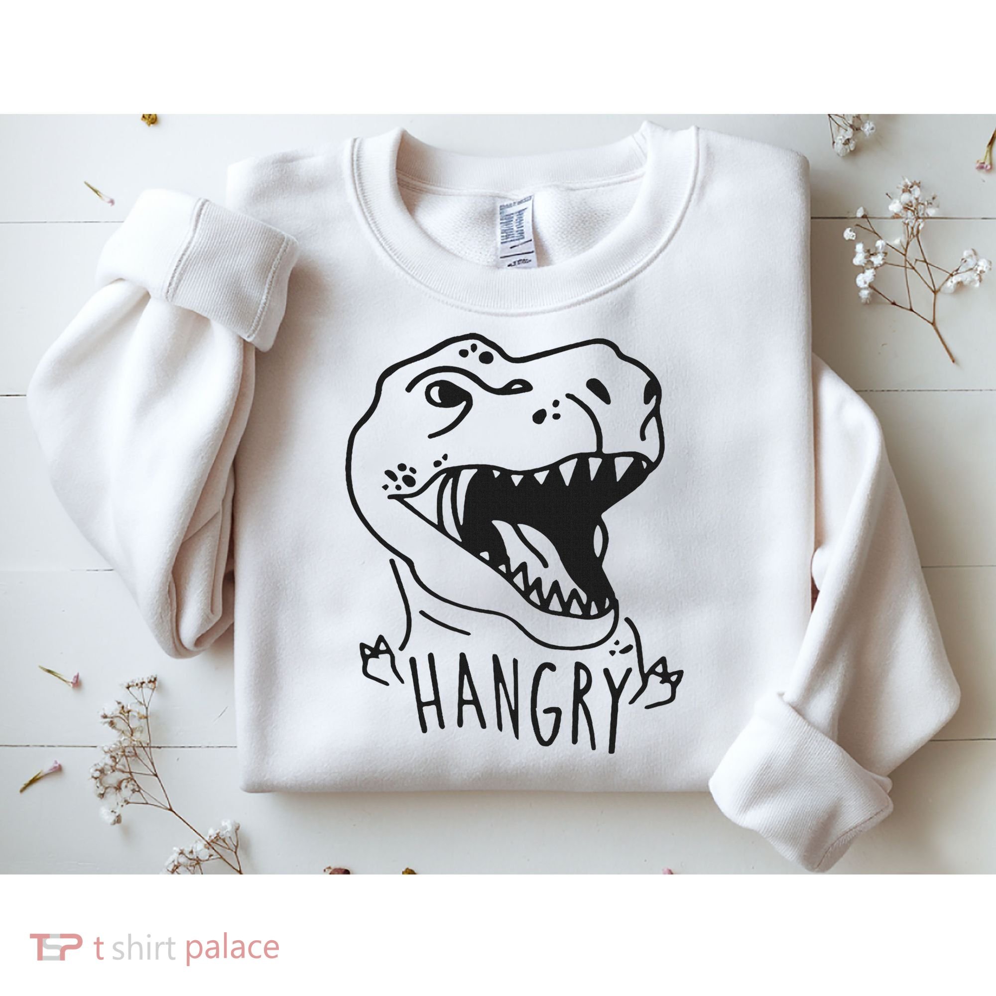 Funny Hangry T Rex Dinosaur Lover Gift Sweatshirt