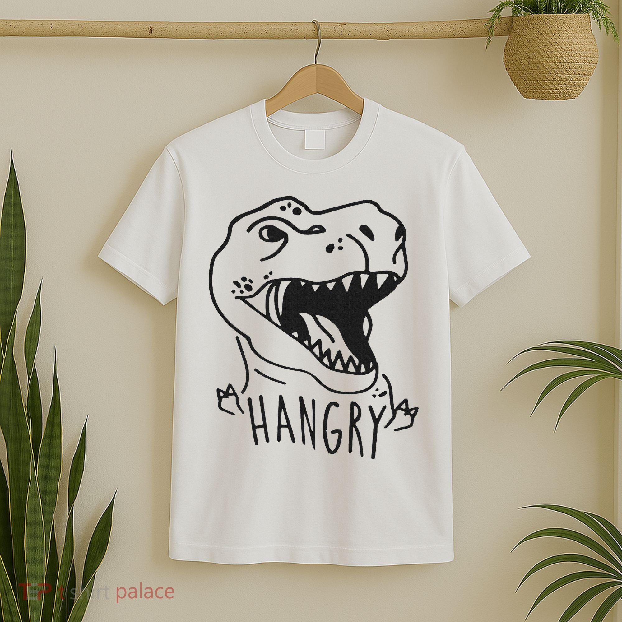 Funny Hangry T Rex Dinosaur Lover Gift T-Shirt