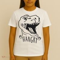 Funny Hangry T Rex Dinosaur Lover Gift T-Shirt thumb 4