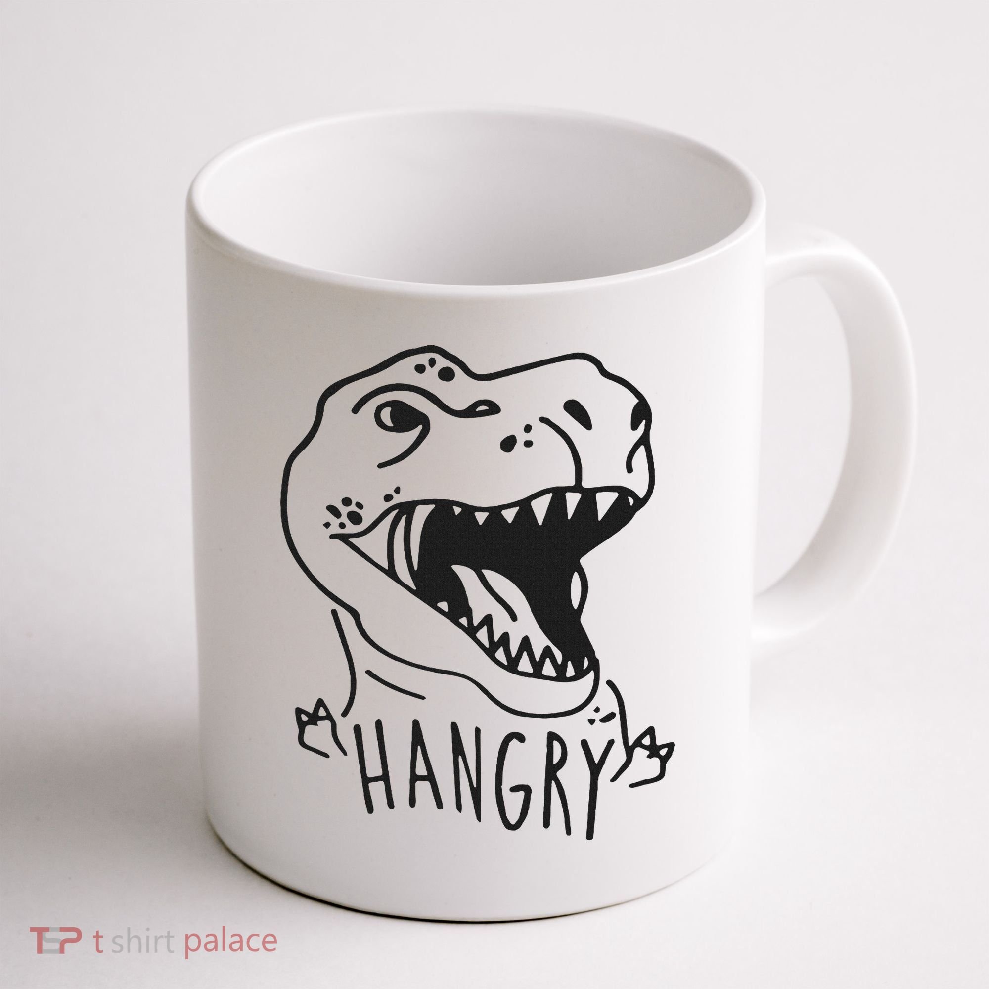 Funny Hangry T Rex Dinosaur Lover Gift Coffee Mug