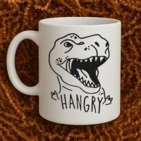 Funny Hangry T Rex Dinosaur Lover Gift Coffee Mug thumb 2
