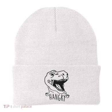 Funny Hangry T Rex Dinosaur Lover Gift Beanie