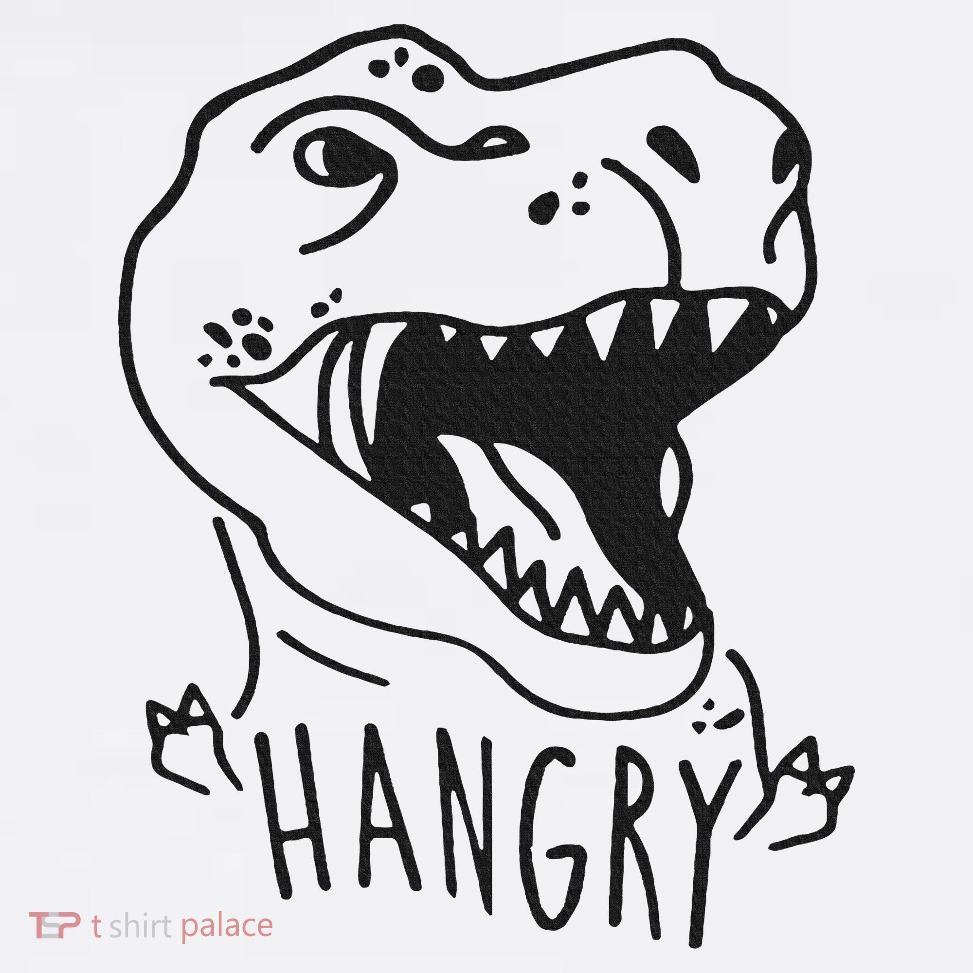 Funny Hangry T Rex Dinosaur Lover Gift Mousepad