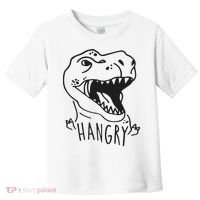 Funny Hangry T Rex Dinosaur Lover Gift Toddler T-Shirt thumb 0