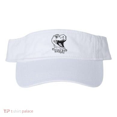 Funny Hangry T Rex Dinosaur Lover Gift Visor