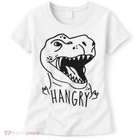 Funny Hangry T Rex Dinosaur Lover Gift Women's T-Shirt thumb 0