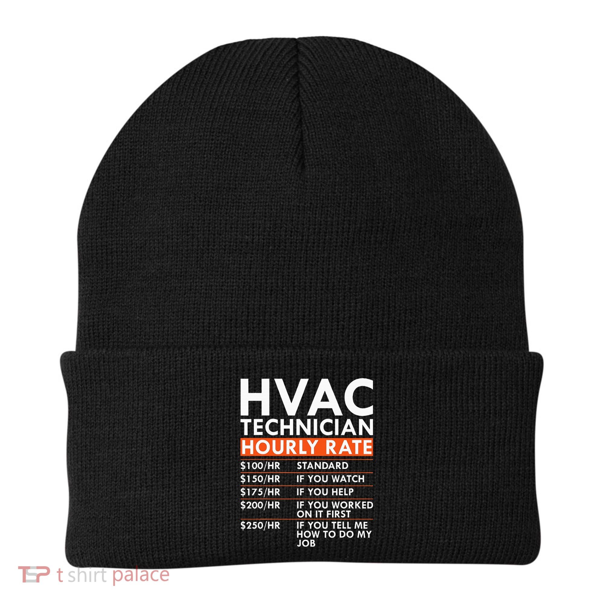Funny Hvac Technician Hourly Rate Hvac Mechanic Labor Rates Beanie