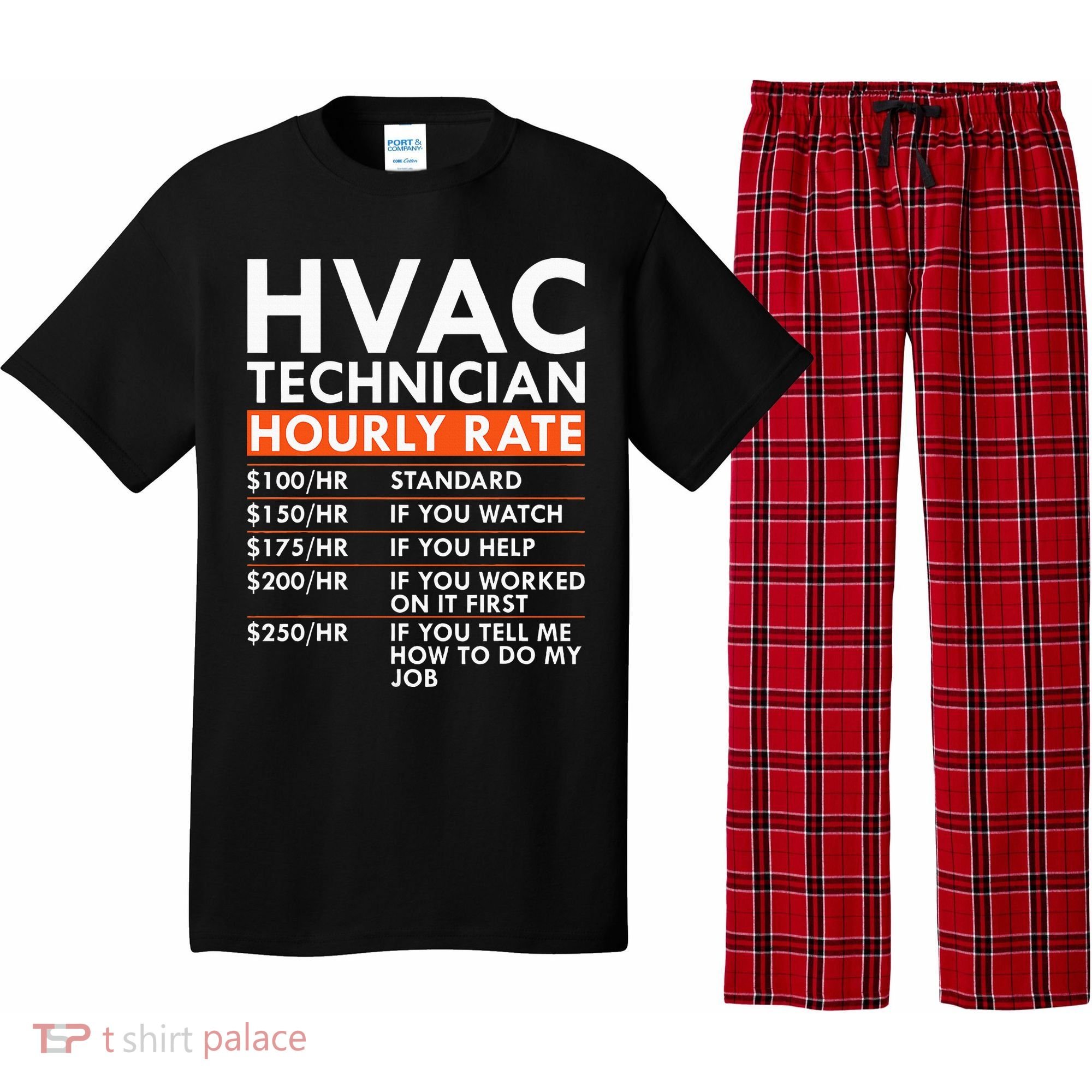 Funny Hvac Technician Hourly Rate Hvac Mechanic Labor Rates Pajama Set