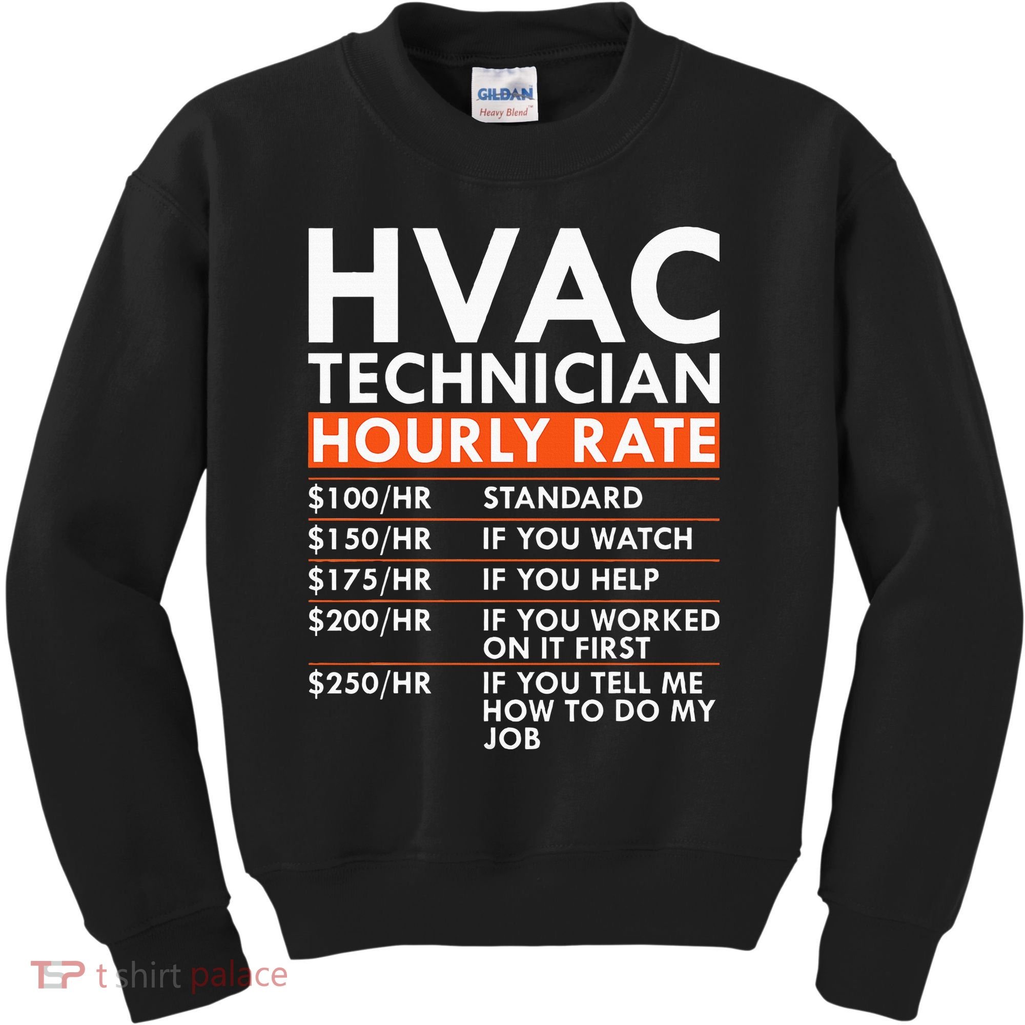 Funny Hvac Technician Hourly Rate Hvac Mechanic Labor Rates Kids Sweatshirt