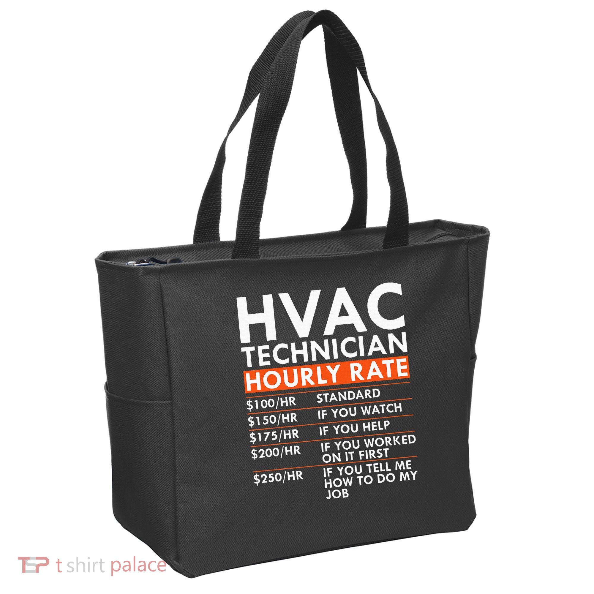 Funny Hvac Technician Hourly Rate Hvac Mechanic Labor Rates Tote Bag