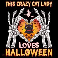 Funny Halloween This Crazy Cat Lady Loves Halloween Coffee Mug thumb 5