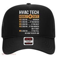 Funny HVAC Tech Gifts HVAC Tech Hourly Rate Hat thumb 0