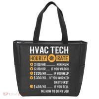 Funny HVAC Tech Gifts HVAC Tech Hourly Rate Tote Bag thumb 0