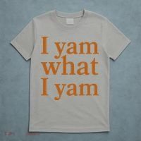 Funny Holidays Thanksgiving I Yam What I Yam T-Shirt thumb 5
