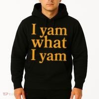 Funny Holidays Thanksgiving I Yam What I Yam Hoodie thumb 2