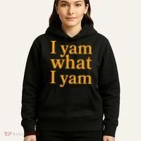 Funny Holidays Thanksgiving I Yam What I Yam Hoodie thumb 5