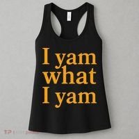 Funny Holidays Thanksgiving I Yam What I Yam Women's Tank Top thumb 3
