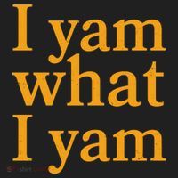 Funny Holidays Thanksgiving I Yam What I Yam Hat thumb 2
