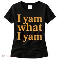Funny Holidays Thanksgiving I Yam What I Yam Women's T-Shirt thumb 0