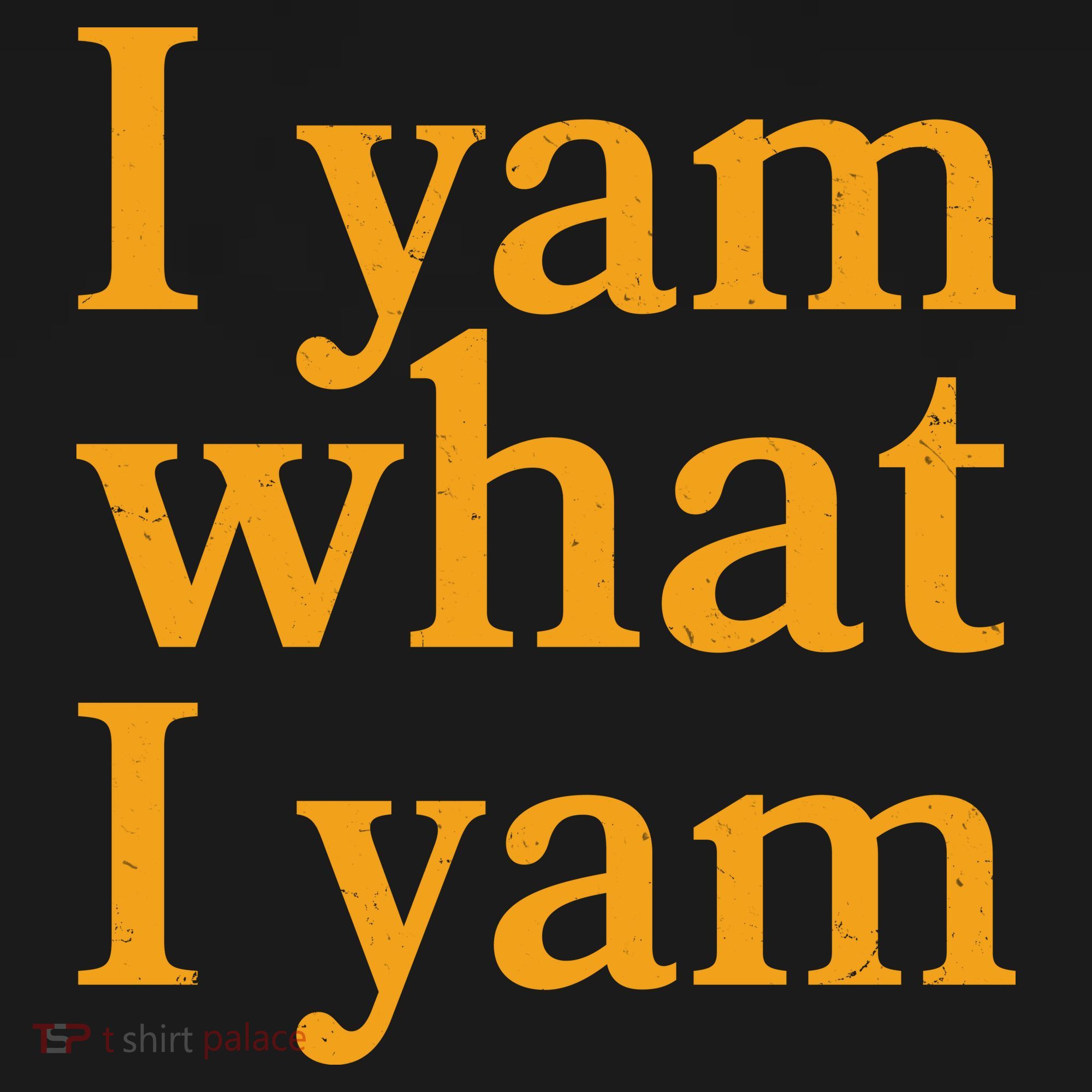 Funny Holidays Thanksgiving I Yam What I Yam Women's T-Shirt