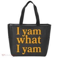 Funny Holidays Thanksgiving I Yam What I Yam Tote Bag thumb 0