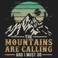 Funny Hiking Tee The Mountains Are Calling And I Must Go Beanie thumb 2