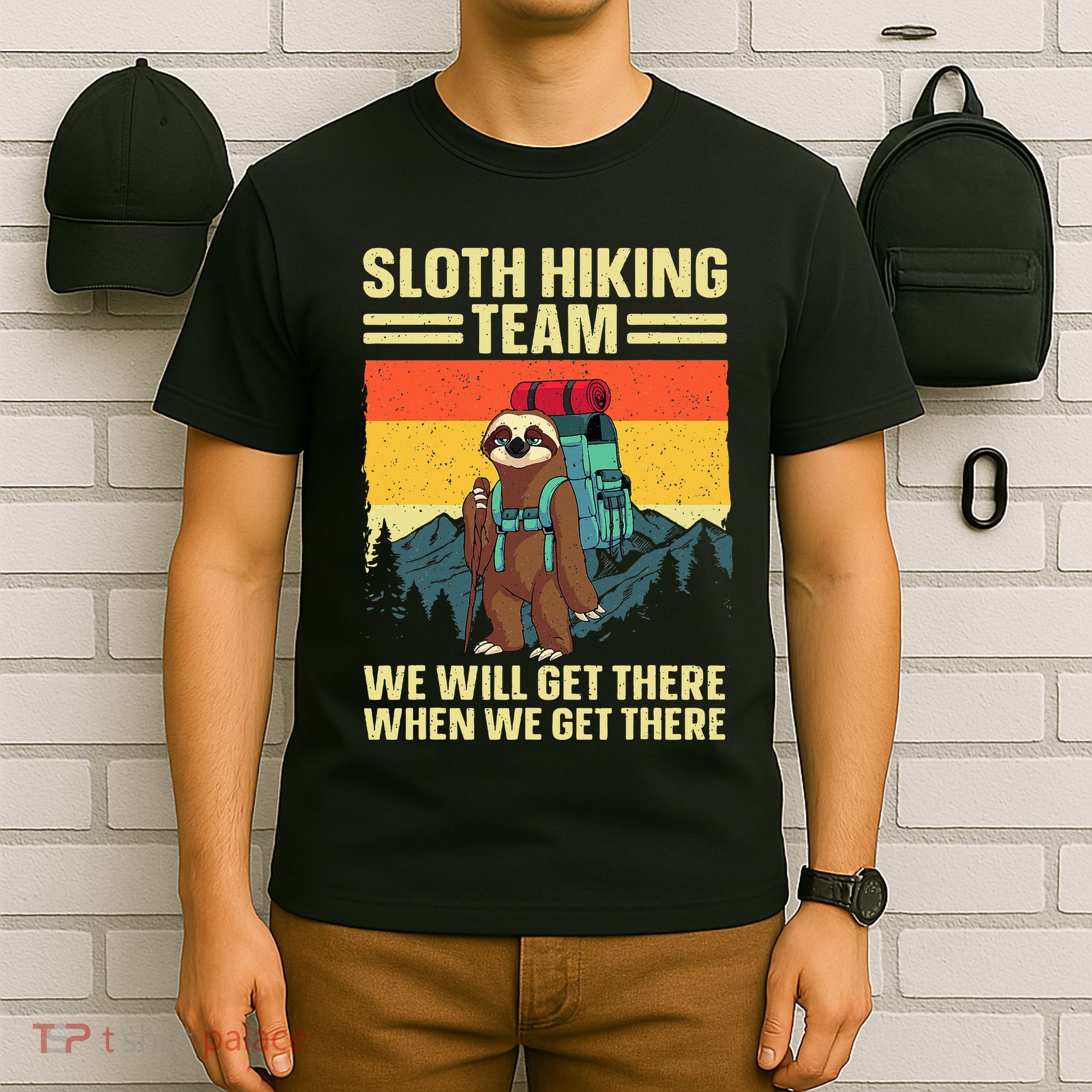 Funny Hiking Themed Hiker Hike Gag Hiking T-Shirt
