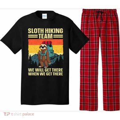 Funny Hiking Themed Hiker Hike Gag Hiking Pajama Set