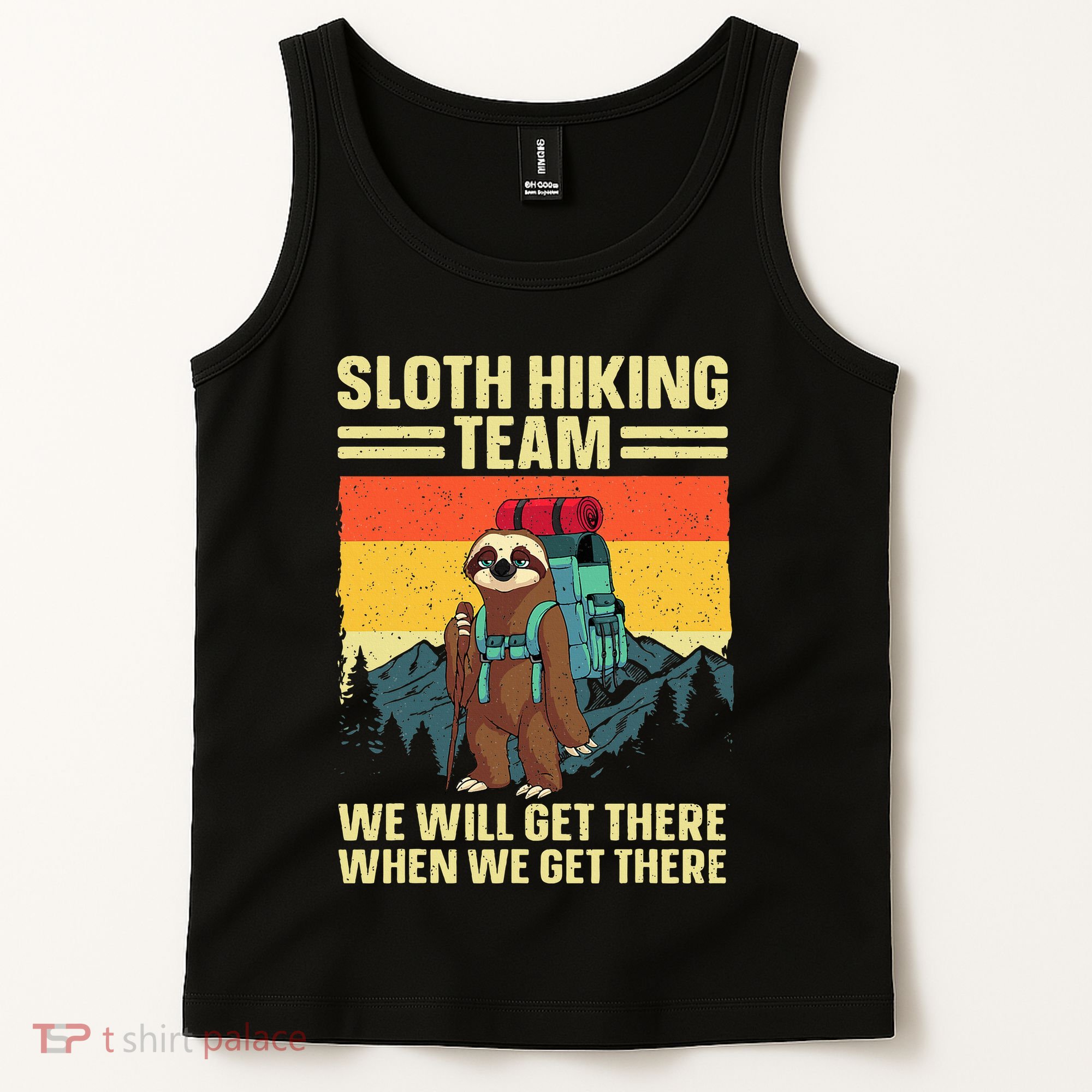 Funny Hiking Themed Hiker Hike Gag Hiking Tank Top