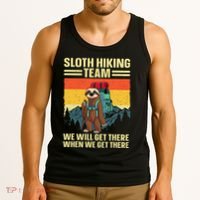 Funny Hiking Themed Hiker Hike Gag Hiking Tank Top thumb 3