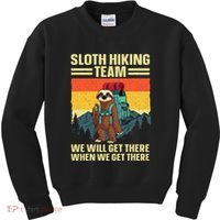 Funny Hiking Themed Hiker Hike Gag Hiking Kids Sweatshirt thumb 0