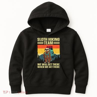 Funny Hiking Themed Hiker Hike Gag Hiking Kids Hoodie