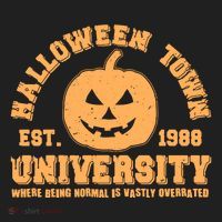 Funny Halloween Town University Est 1988 Where Being Normal Is Vastly Overrated Women's Sweatshirt thumb 2