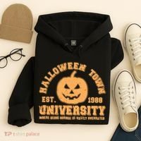 Funny Halloween Town University Est 1988 Where Being Normal Is Vastly Overrated Hoodie thumb 4