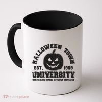 Funny Halloween Town University Est 1988 Where Being Normal Is Vastly Overrated Coffee Mug thumb 0