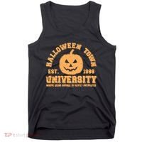Funny Halloween Town University Est 1988 Where Being Normal Is Vastly Overrated Tank Top thumb 0