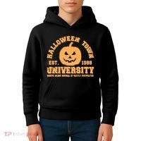 Funny Halloween Town University Est 1988 Where Being Normal Is Vastly Overrated Kids Hoodie thumb 4