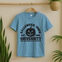 Funny Halloween Town University Est 1988 Where Being Normal Is Vastly Overrated T-Shirt thumb 2