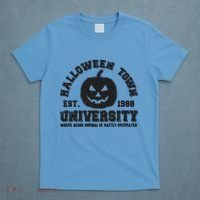 Funny Halloween Town University Est 1988 Where Being Normal Is Vastly Overrated T-Shirt thumb 4